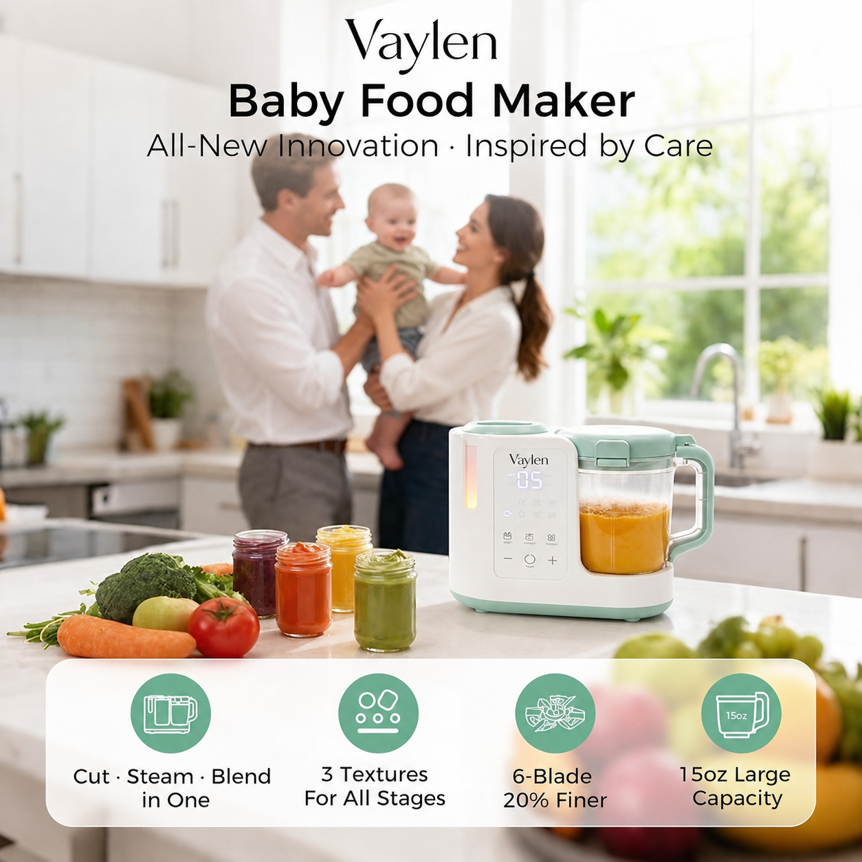 Vaylen AutoMeal Baby Food Maker